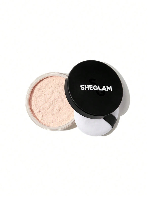 SHEGLAM  Baked Glow Setting Powder-light pink