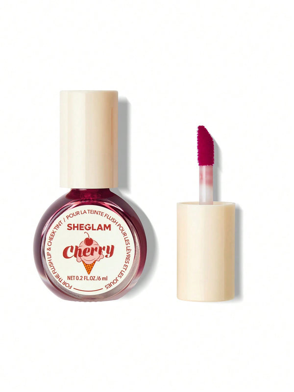 SHEGLAM FOR THE FLUSH LIP & CHEEK TINT-Cherry Picked