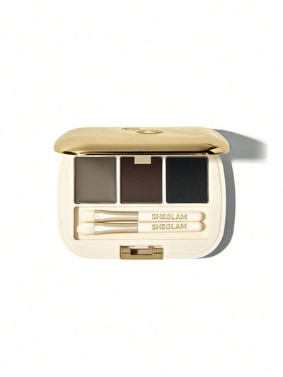 sheglam Full-Filled Eyebrow Palette - 102 Ash brown