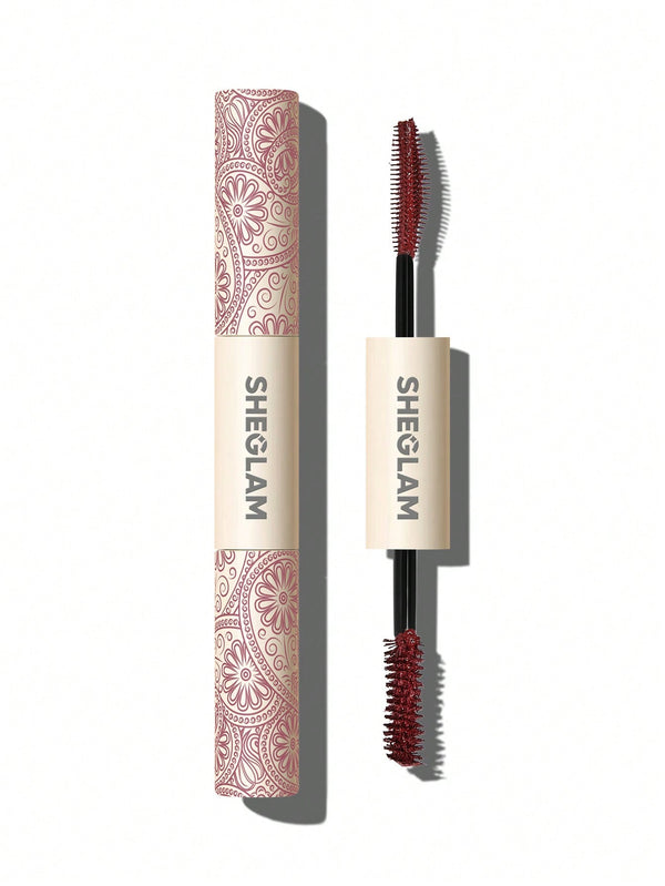 SHEGLAM All-In-One Volume & Length Mascara-waterproof burgundy