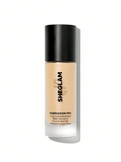 SHEGLAM Complexion Pro Long Lasting Breathable Matte Foundation-Buttercream