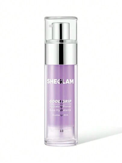 SHEGLAM Good Grip Hydrating Primer-Blueberry+AHA