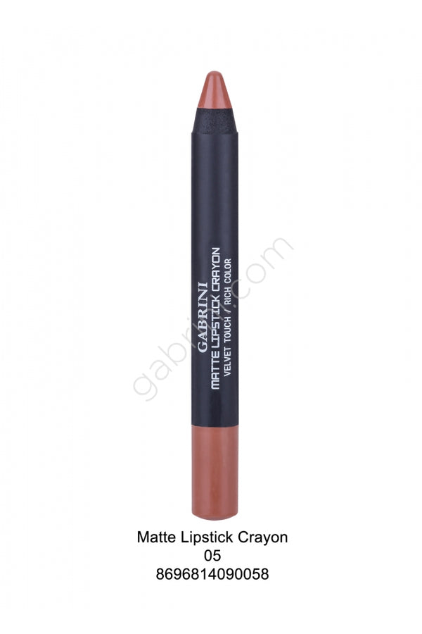 Gabrini Matte Lipstick Crayon Rich Color - 05