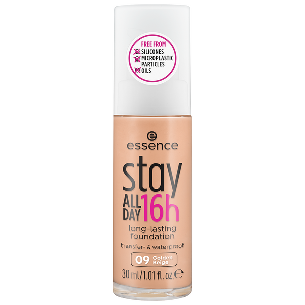 Essence Foundation Stay All Day 16H Long-Lasting - 09 olden Beige