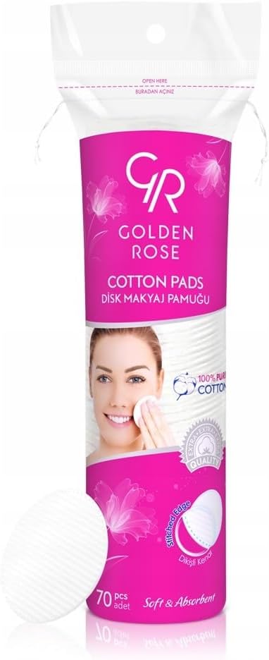 Golden Rose Cotton Pads 70 Pcs