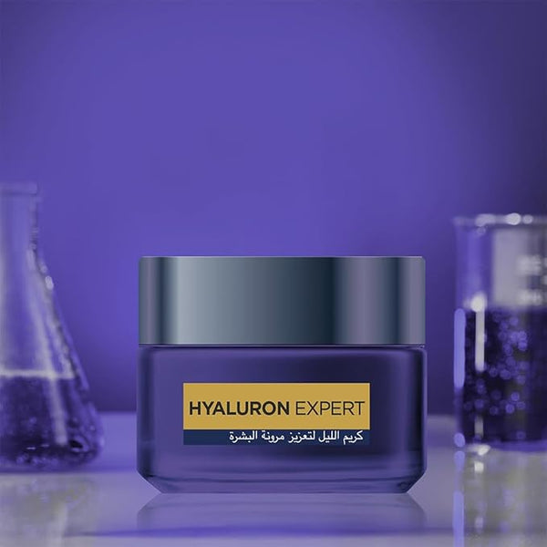 كريم جل Hyaluron Expert Shine Control لإعادة ملئ البشرة بحمض الهيالورونيك من L'Oréal Paris - 50 مل