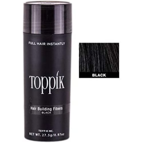 TOPPIK HAIR BUILDING FIBERS BLACK 27.5 gm