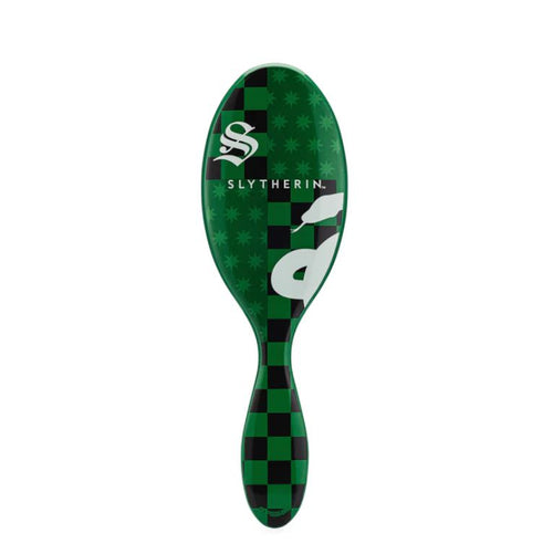 Wet Brush Original detangle paddle brush, green plaid and stars pattern