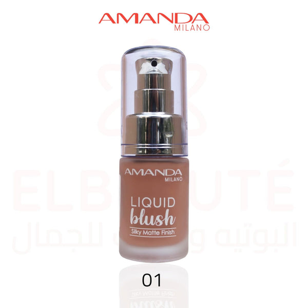 Amanda Milano Liquid Blush 01 - ELBEAUTE