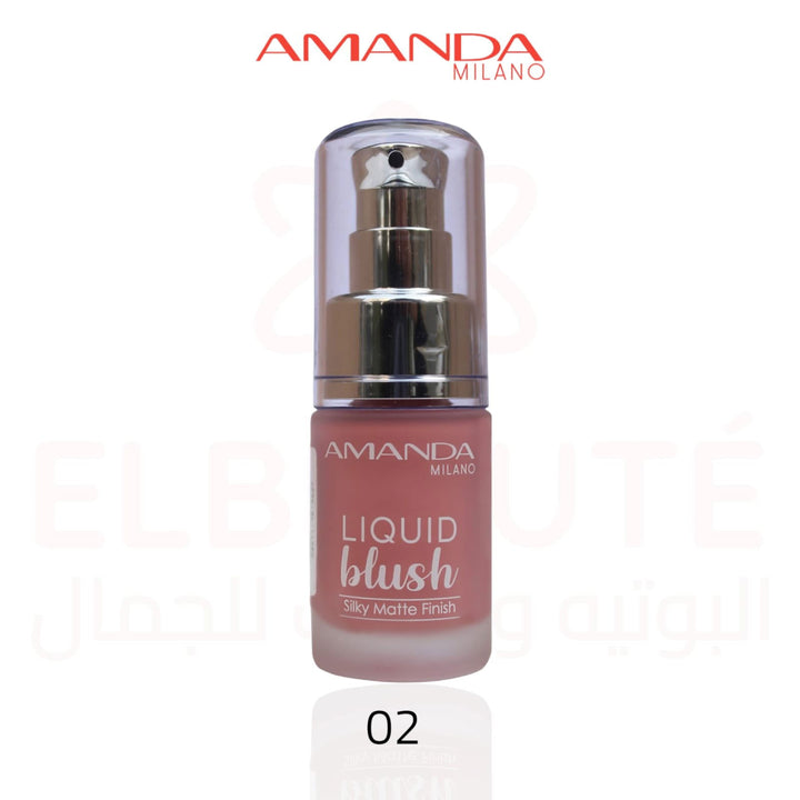 Amanda Milano Liquid Blush 02 - ELBEAUTE