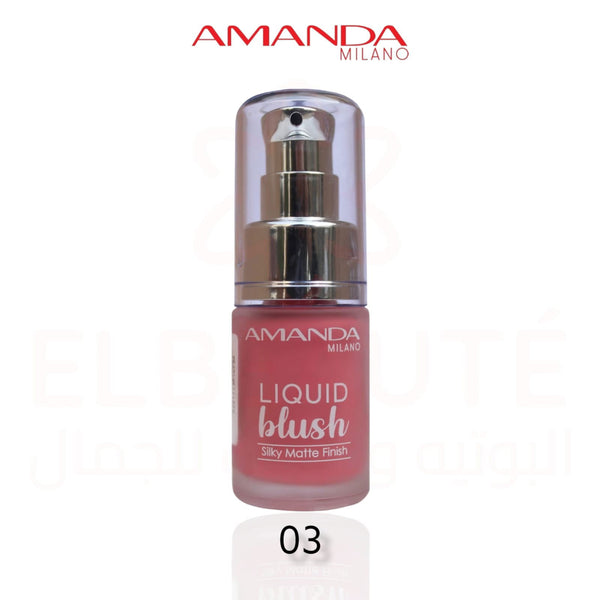 Amanda Milano Liquid Blush 03 - ELBEAUTE