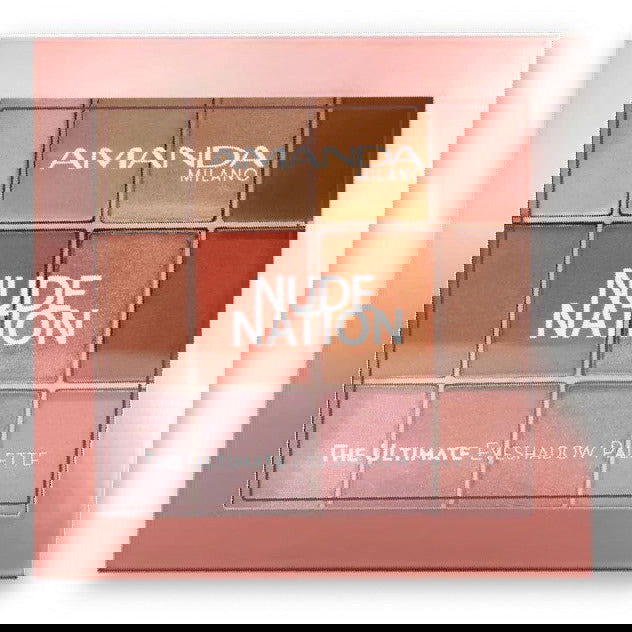 Amanda Milano Nude Nation The Ultimate Eyeshadow Palette - ELBEAUTE