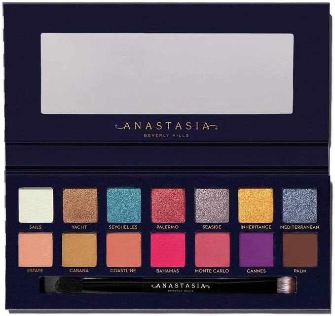 Anastasia Beverly Hills Riviera Eyeshadow Palette 14 Colors - ELBEAUTE