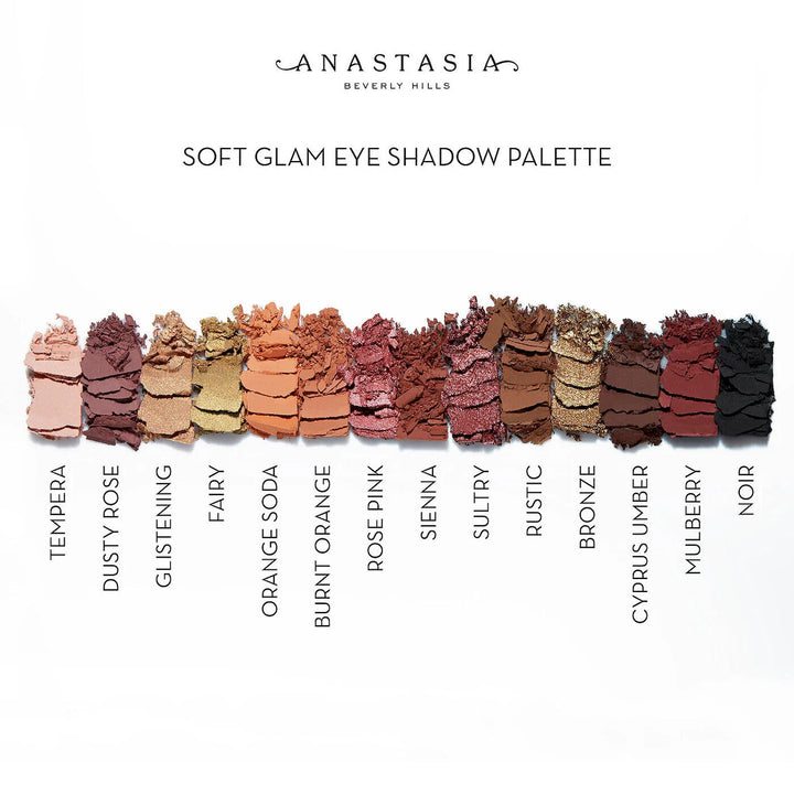 Anastasia Soft Glam Eyeshadow Palette 14 Colors - ELBEAUTE