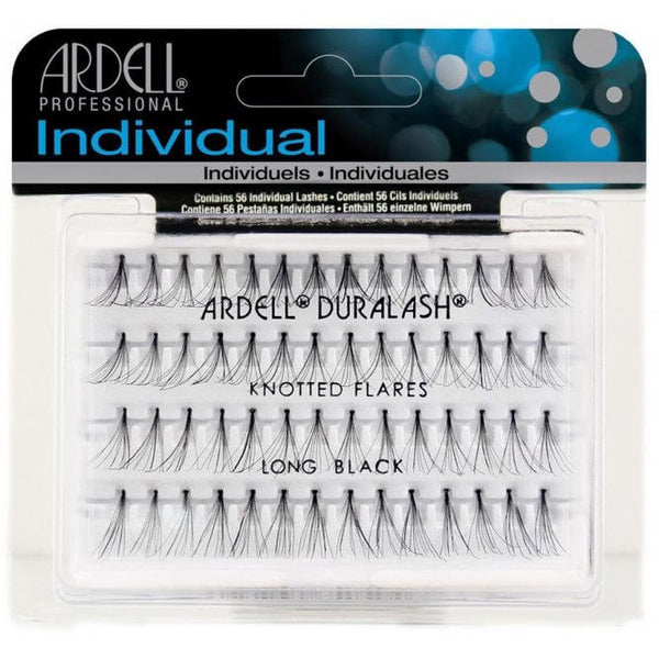 Ardell Eyelashes Individuals knotted Flare long Black - ELBEAUTE