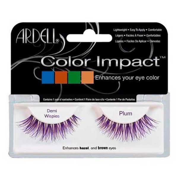 Ardell Lashes Color Demi Wispies - Plum - ELBEAUTE