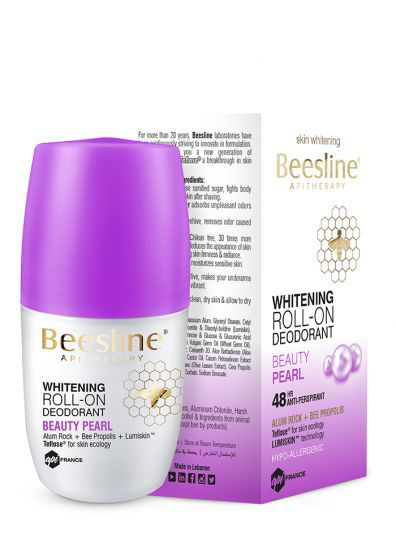 BEESLINE WHITENING ROLL-ON DEODORANT - BEAUTY PEARL - ELBEAUTE