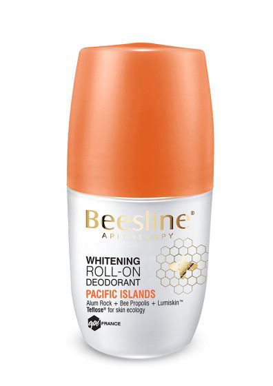 BEESLINE WHITENING ROLL-ON DEODORANT -  PACIFIC ISLANDS - ELBEAUTE