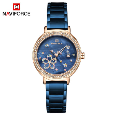 Naviforce Watch For Women NF5016 RG/BE