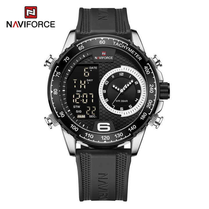 Naviforce Watch For Men NF9199T S/W/B - ELBEAUTE