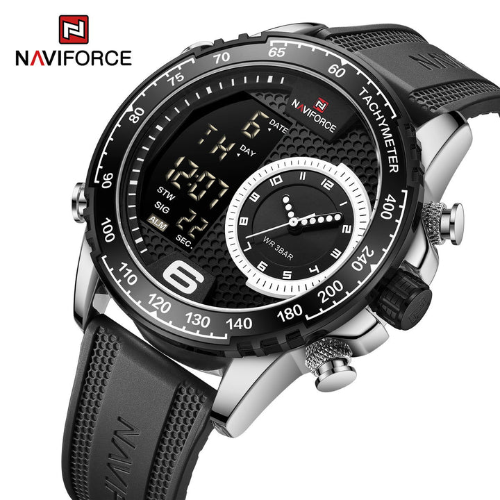 Naviforce Watch For Men NF9199T S/W/B - ELBEAUTE