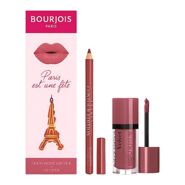 Bourjois Kit Rouge Edition Nude Volution and Lip Liner - ELBEAUTE