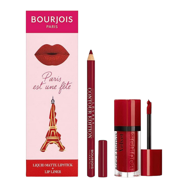Bourjois Kit Rouge Edition Red Volution and Lip Liner - ELBEAUTE