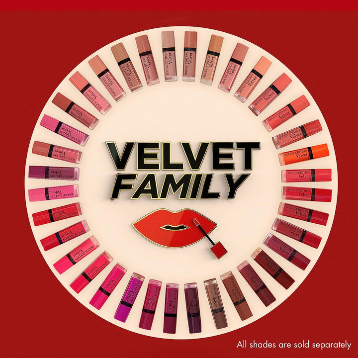 Bourjois Rouge edition Velvet Liquid lipstick 02 FramBourjoise - ELBEAUTE