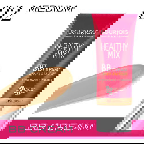 Bourjois Healthy Mix BB Cream Anti-Fatigue Face Primer 02 Medium - ELBEAUTE