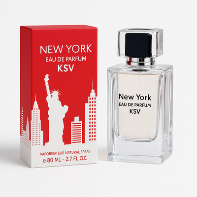 عطر كيه إس في نيويورك للنساء أو دو برفيوم 80 مل