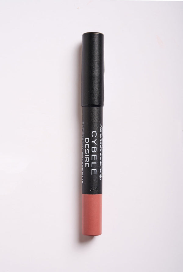 Cybele Desire Matte Lipstick Pencil - 14 Caramel Nude - ELBEAUTE