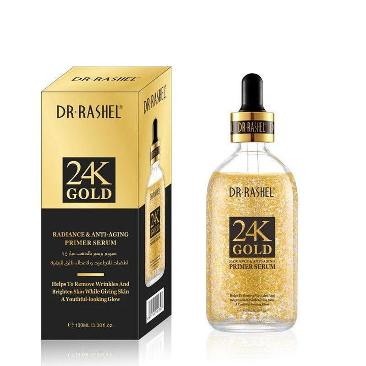 DR. RASHEL 24K Gold Radiance & Anti-Aging Primer Serum 24K - ELBEAUTE