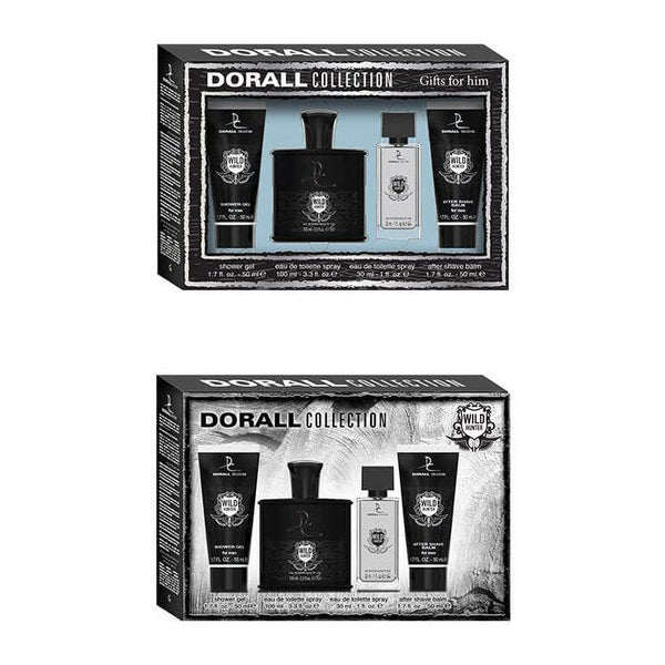 Dorall Wild Hunter Man EDP 100ml + 15ml + body milk 50ml + Shower Gel 50ml - ELBEAUTE