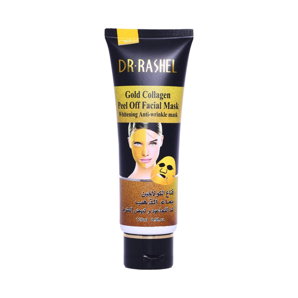 Dr. Rashel Gold Collagen Peel off Facial Mask 24Hours Effect for Face, 120 ml - ELBEAUTE