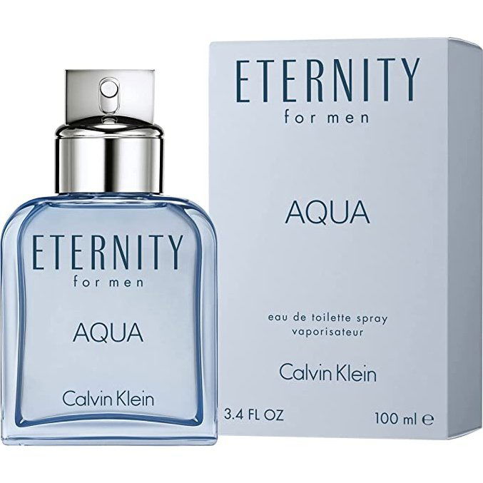 Eternity Aqua by Calvin Klein for Men Eau de Toilette 100 ml - ELBEAUTE