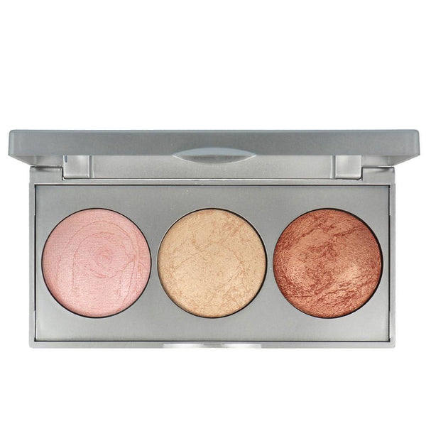 GOLDEN ROSE Strobing Highlighter Palette - ELBEAUTE