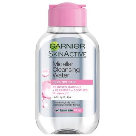 Garnier Micellar Water Face Eyes Lips Cleanser and Daily Make-up Remover 100 ML - ELBEAUTE