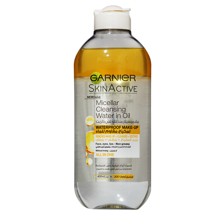 Garnier Skin Active Micellar Water Oil Infused 400 Ml - ELBEAUTE