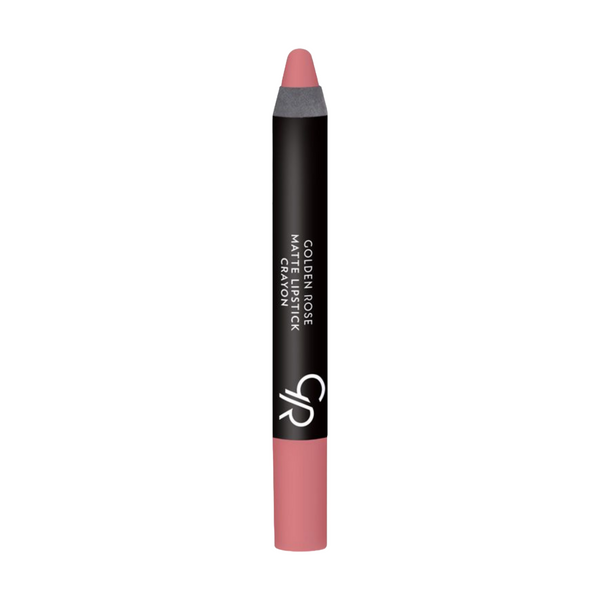 Golden Rose Matte Lipstick Crayon 22 - ELBEAUTE
