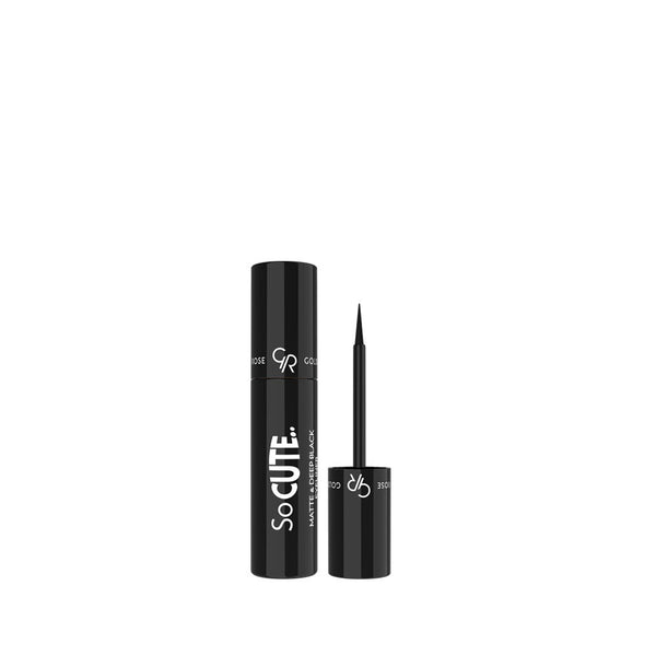 Golden Rose So Cute Matte, Deep Black Eyeliner - ELBEAUTE