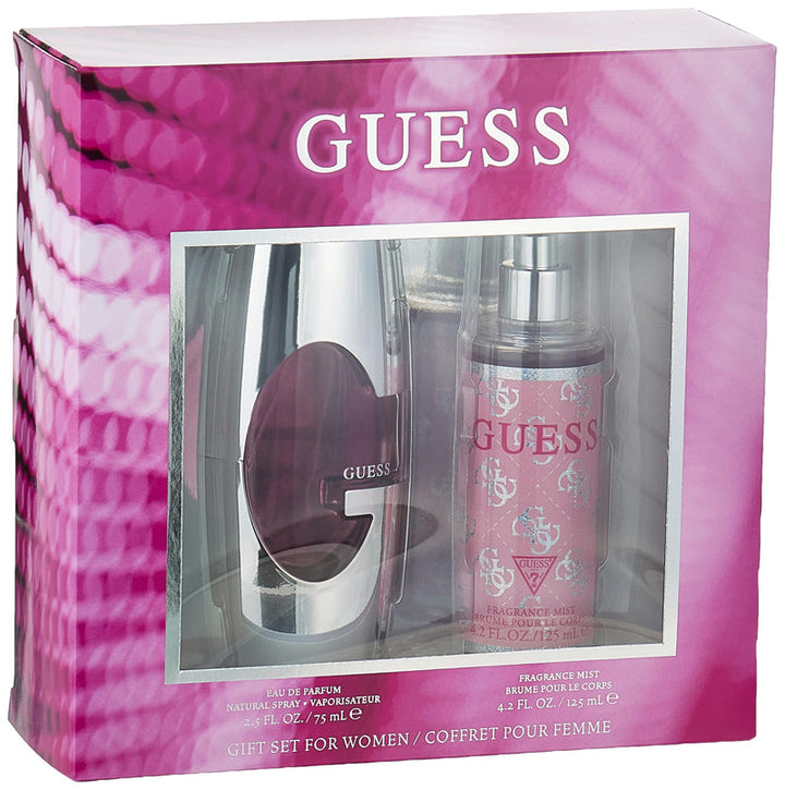 Guess Pink  For Women 2 Pc Gift Set - ELBEAUTE
