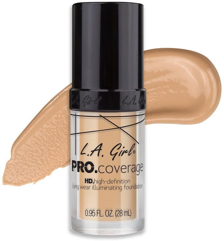 L. A. Girl Pro Coverage Illuminating Foundation Glm642 Fair - ELBEAUTE
