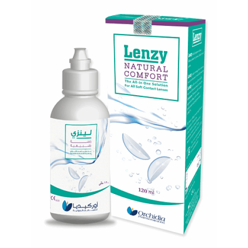 LENZY CONTACT LENSES SOLUTION 120 ML - ELBEAUTE