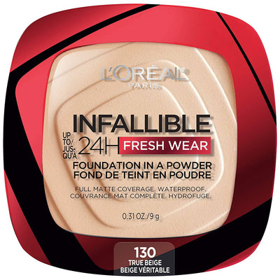 L'Oreal Infallible Powder Foundation-130 True Beige