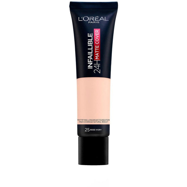 L'Oreal Paris Infallible 24H Matte Face Foundation 25 IVIRE ROSE - ELBEAUTE