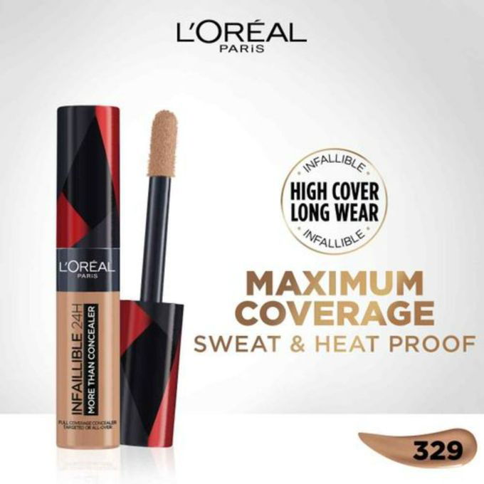 L'Oreal Paris Infallible More Than Concealer - 329 Cashew - ELBEAUTE