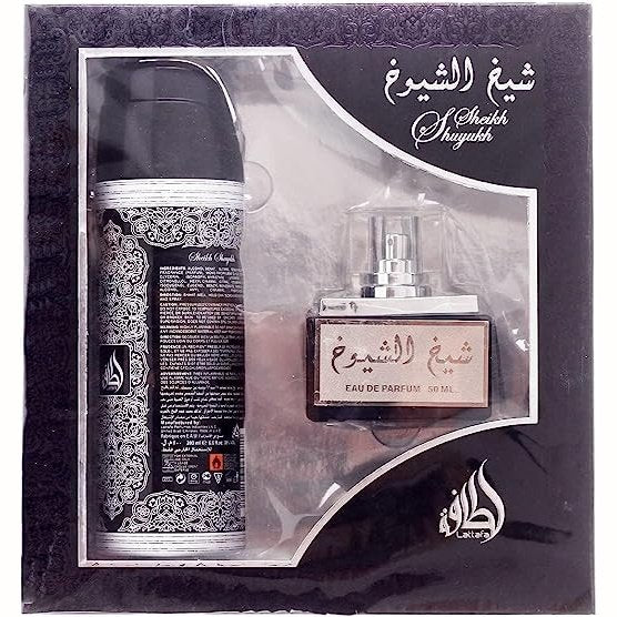Lattafa Sheikh Shuyukh Eau De Parfum 50 Ml + Deo 200ml - ELBEAUTE
