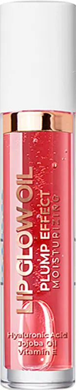 Lip Glow Oil Strawberry -002: pink-red bottle with Lipglow text and clear cap
