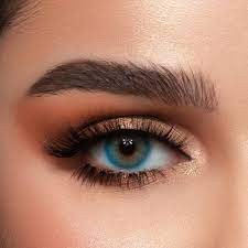 Luminous contact lenses - blue - ELBEAUTE