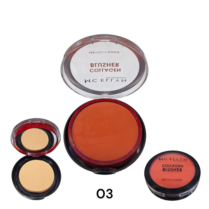 MC ELLYN COLLAGEN  BLUSHER 03 - ELBEAUTE